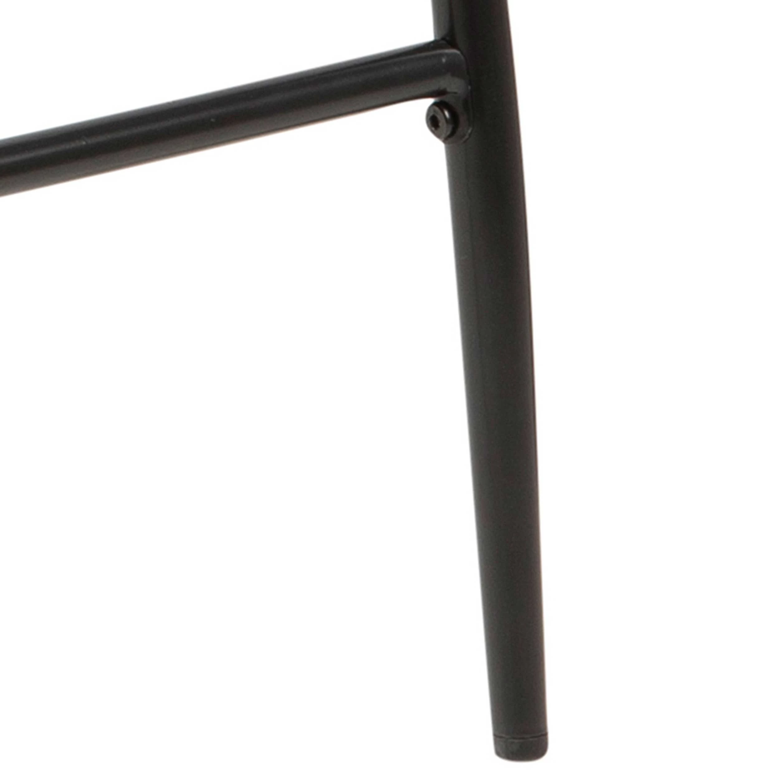 Barstoel Darren - Grijs/zwart - Afbeelding 13