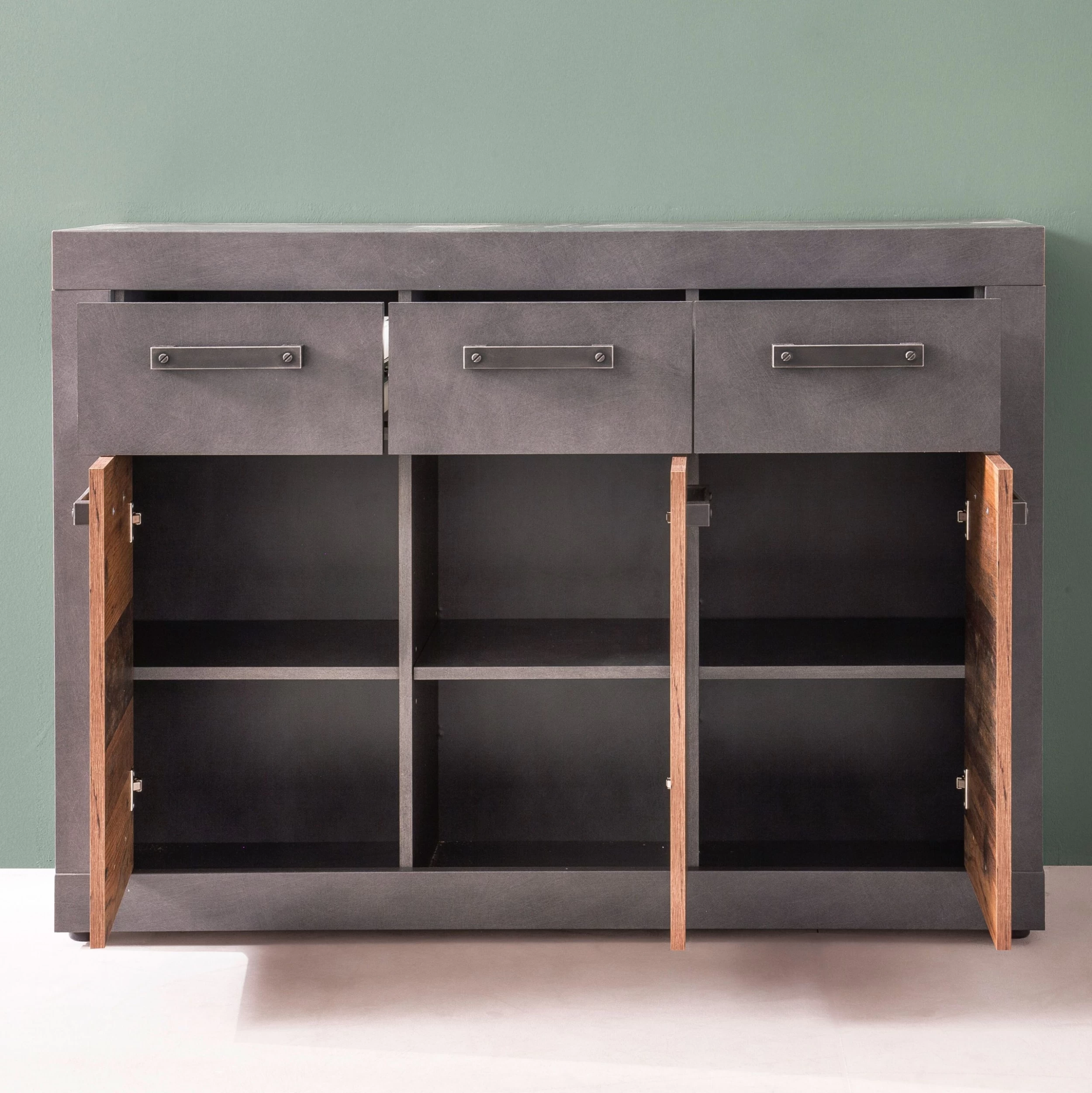 Dressoir Indy | 117 X 37 X 86 Cm | Old Wood-decor - Afbeelding 4