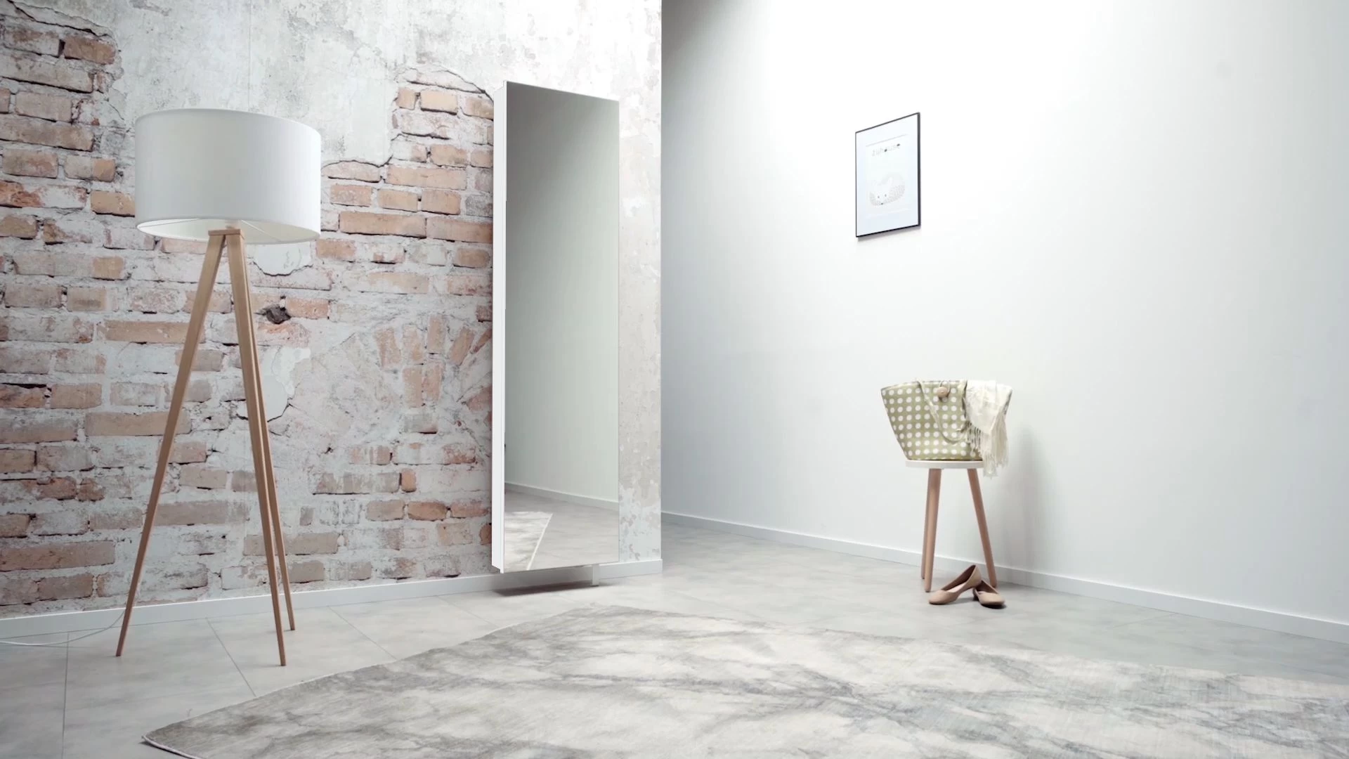 Schoenen- En Opbergkast Larsen - Wit - Afbeelding 9