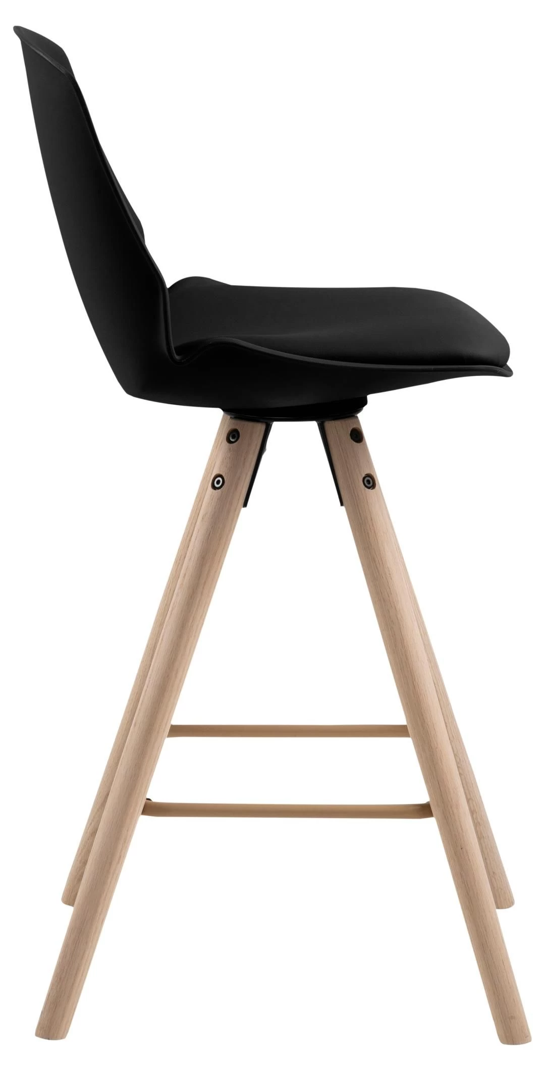 Counterstoel Sammy - Zwart/beige - Afbeelding 7