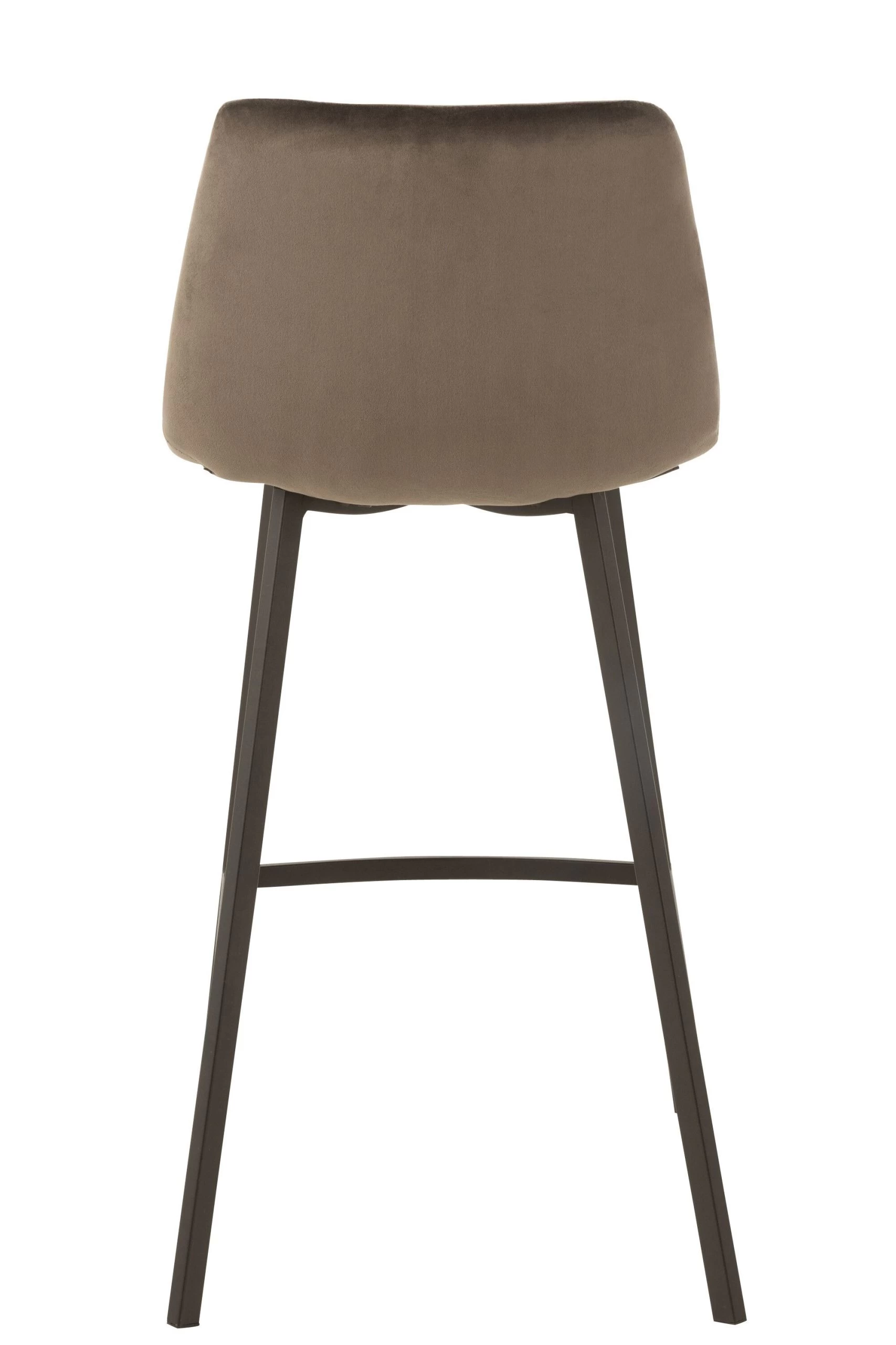 Barstoel Olivier Textiel/metaal Donker Grijs - Afbeelding 4