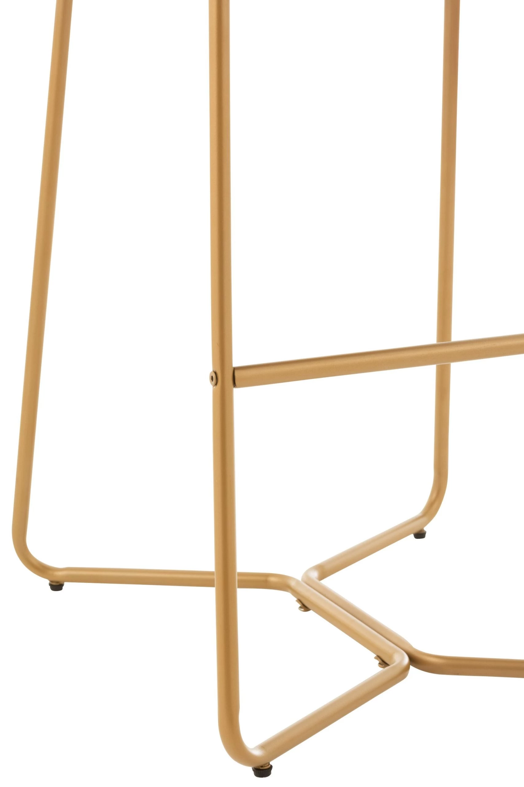 Barstoel Pierre Metaal/textiel Donker Bruin - Afbeelding 8