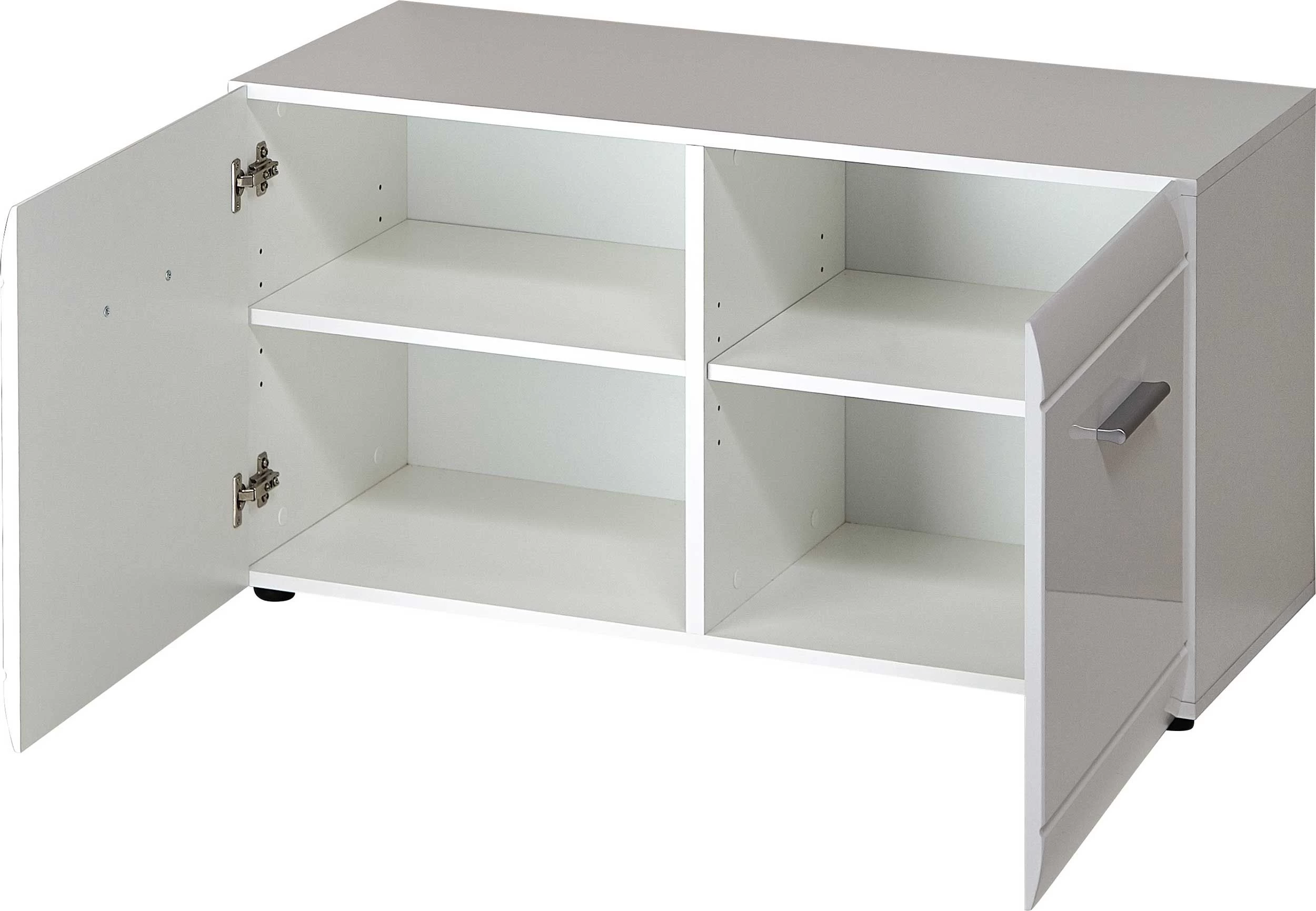 Schoenenkast Allan 96cm Met 2 Deuren - Wit - Afbeelding 10