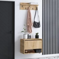 Schoenenkast Smaragd | 100% Melamine | Eik | 18mm