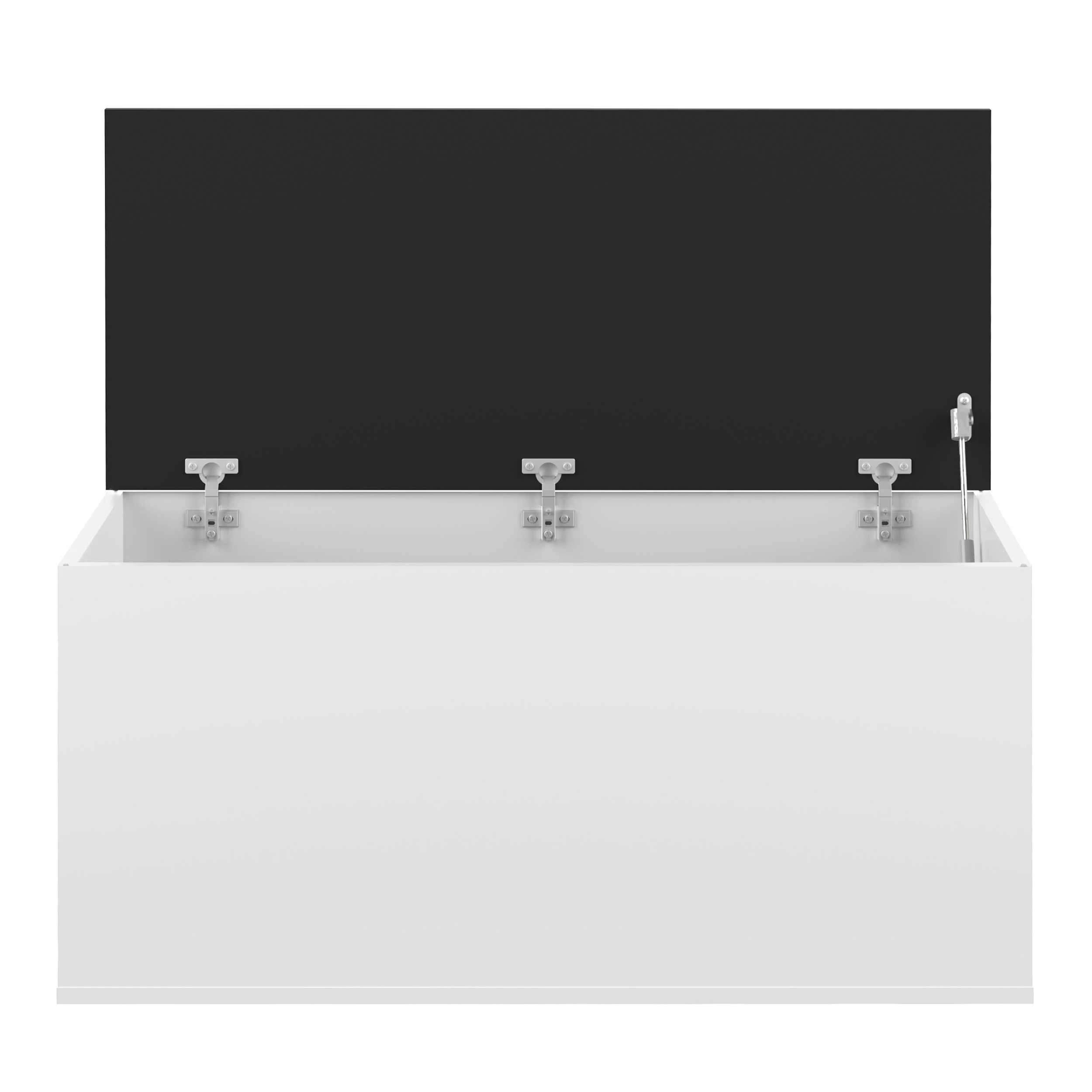 Bank Knox Met Opbergruimte - Wit/zwart - Afbeelding 4