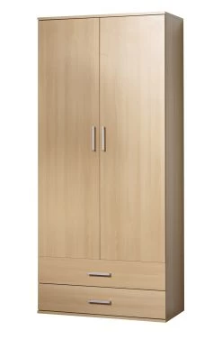 Opbergkast Ronny Met Stofzuigervak - Beuk