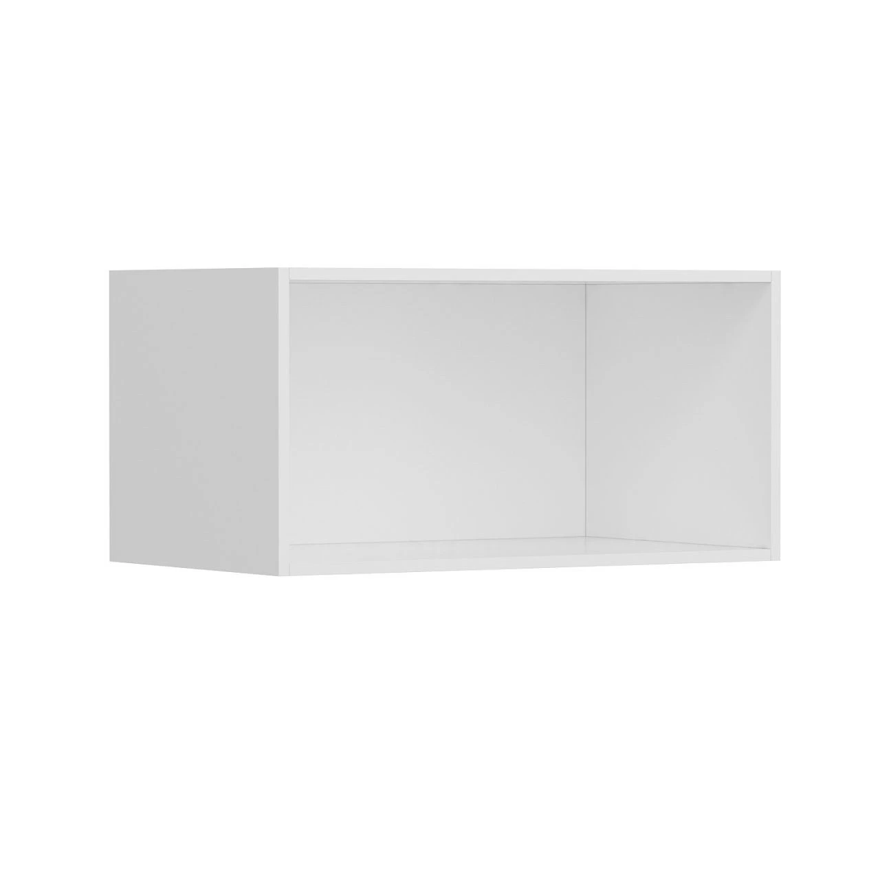 Modieus Woody Wandkastje 100% Melamine Gecoat | Wit Antraciet - Afbeelding 5