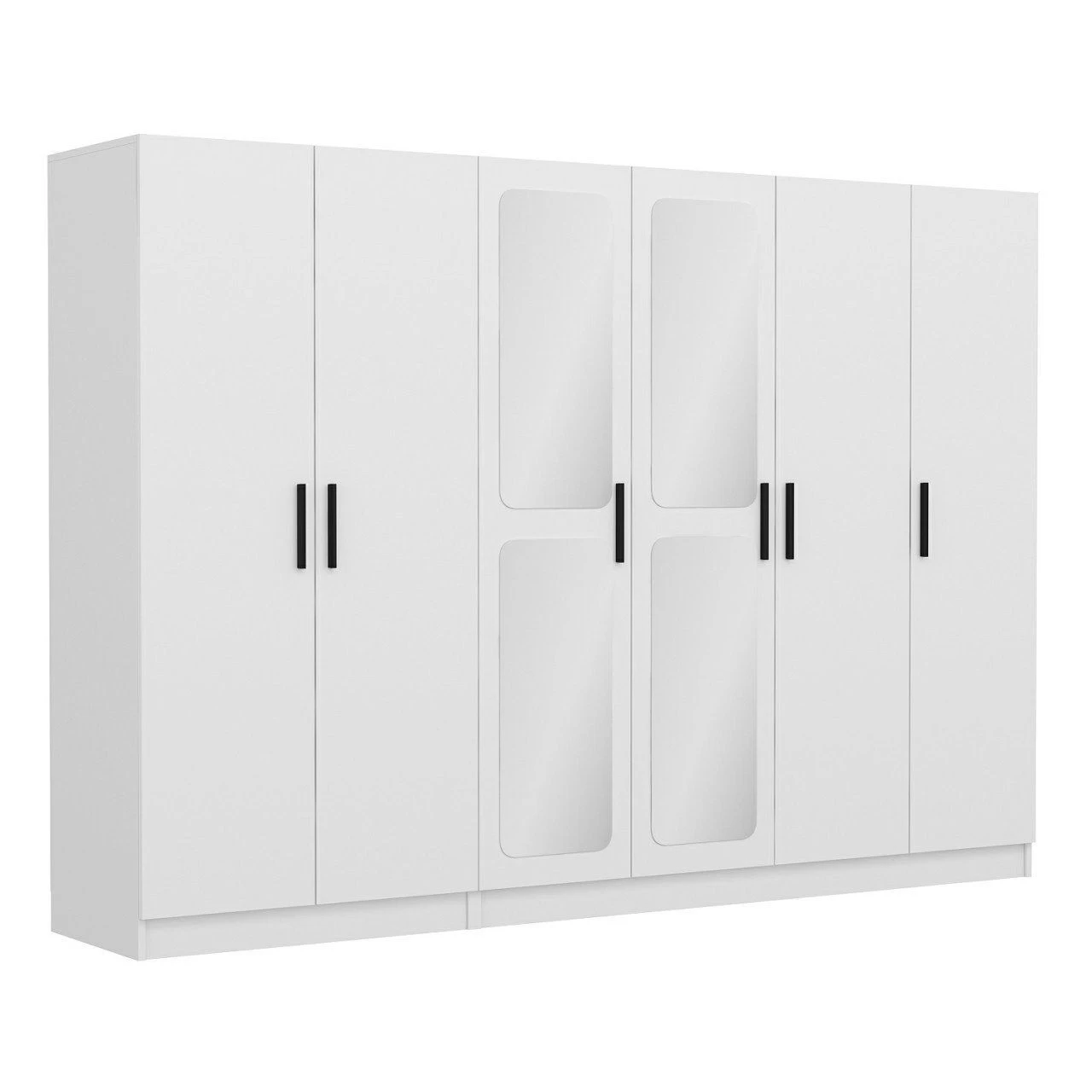 Woody Fashion - Wit Gemelamineerde Garderobekast - Afbeelding 4