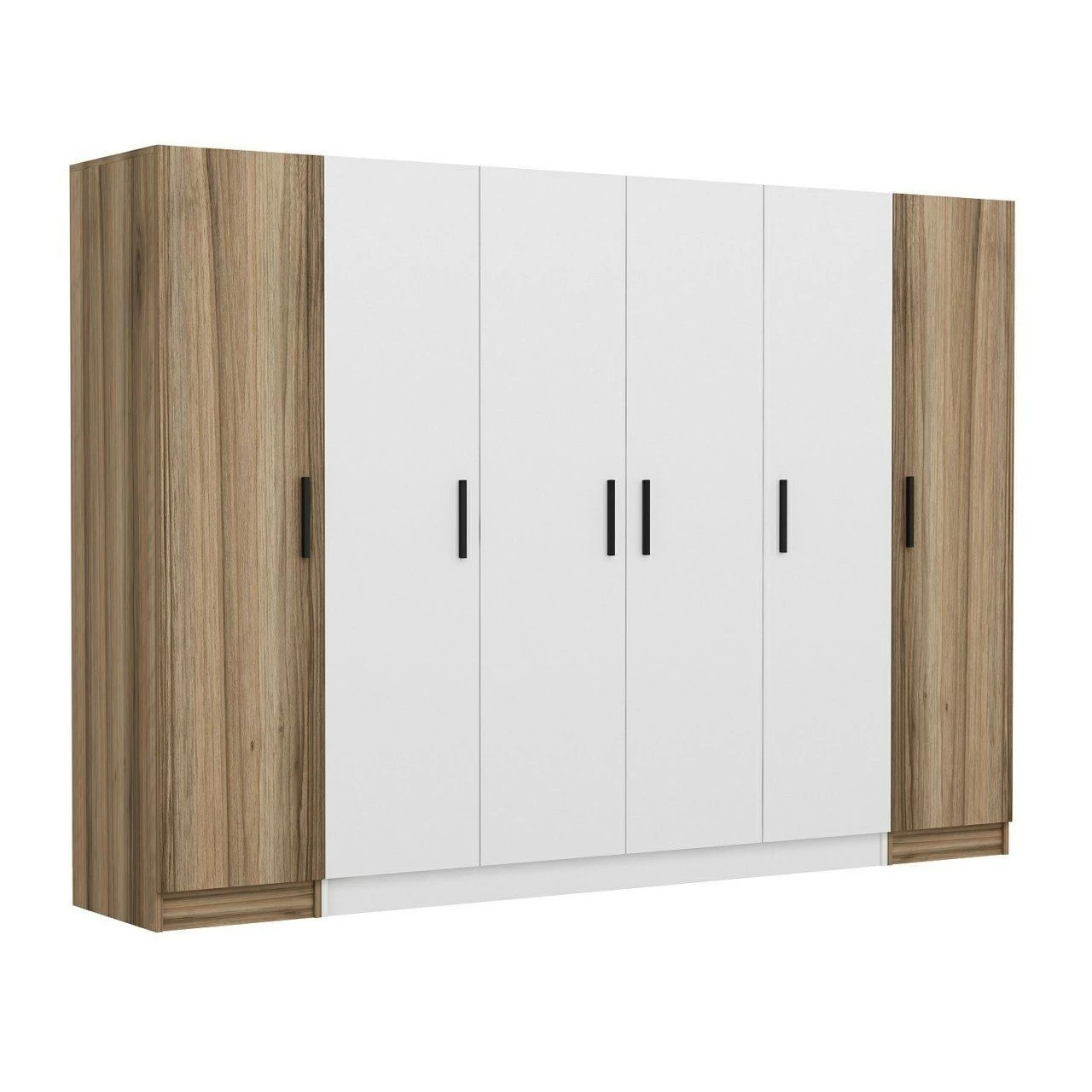 Witte Houten Kledingkast | 100% Melamine | 18 Mm Dik - Afbeelding 4