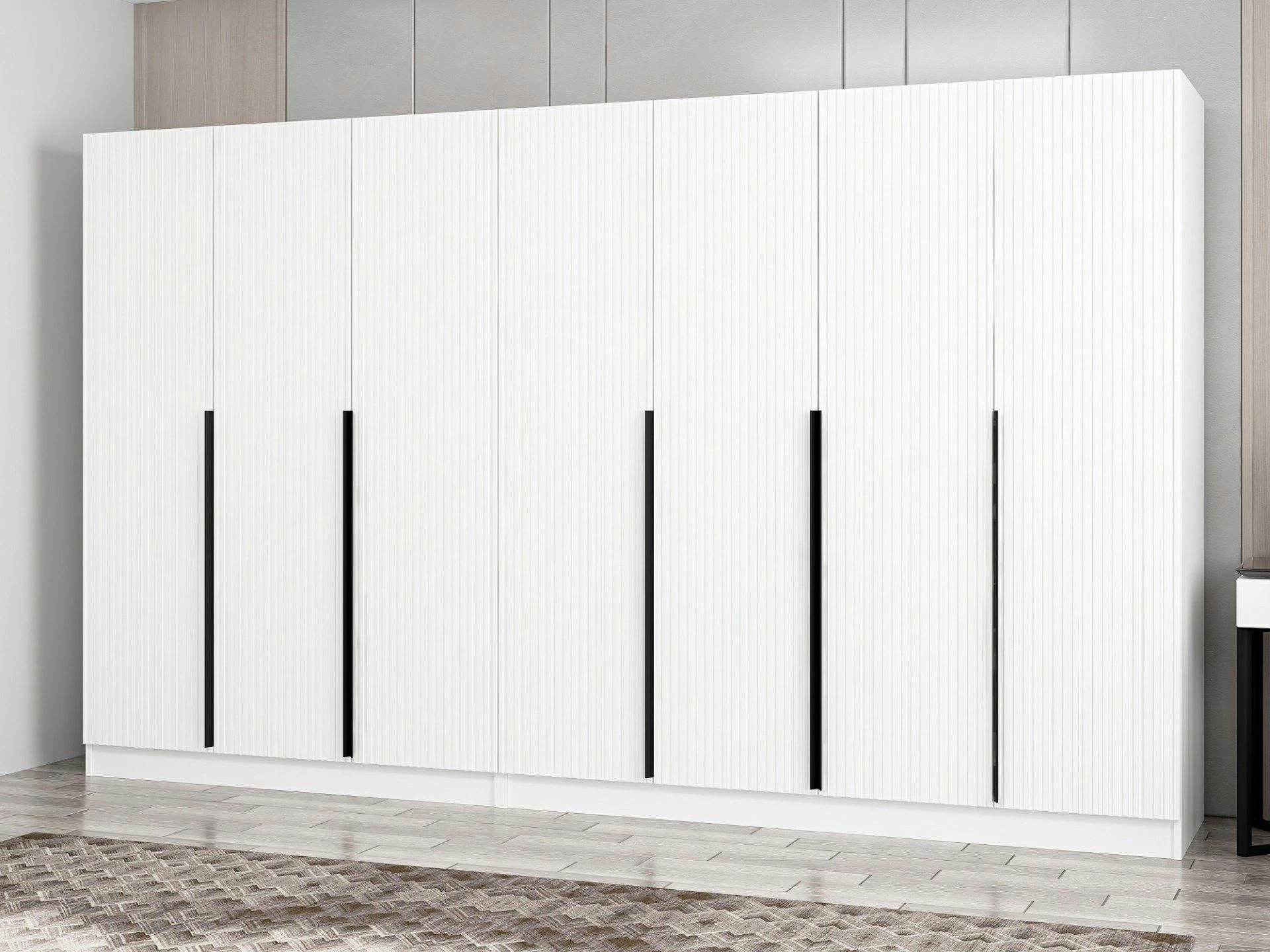 Woody Fashion Melamine Garderobekast | 18mm Dik | Wit - Afbeelding 7