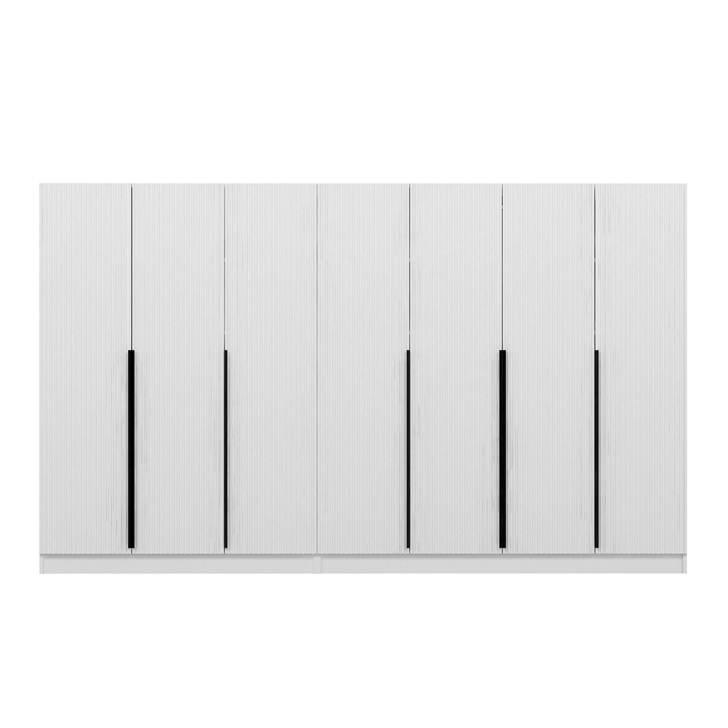 Woody Fashion Melamine Garderobekast | 18mm Dik | Wit - Afbeelding 3