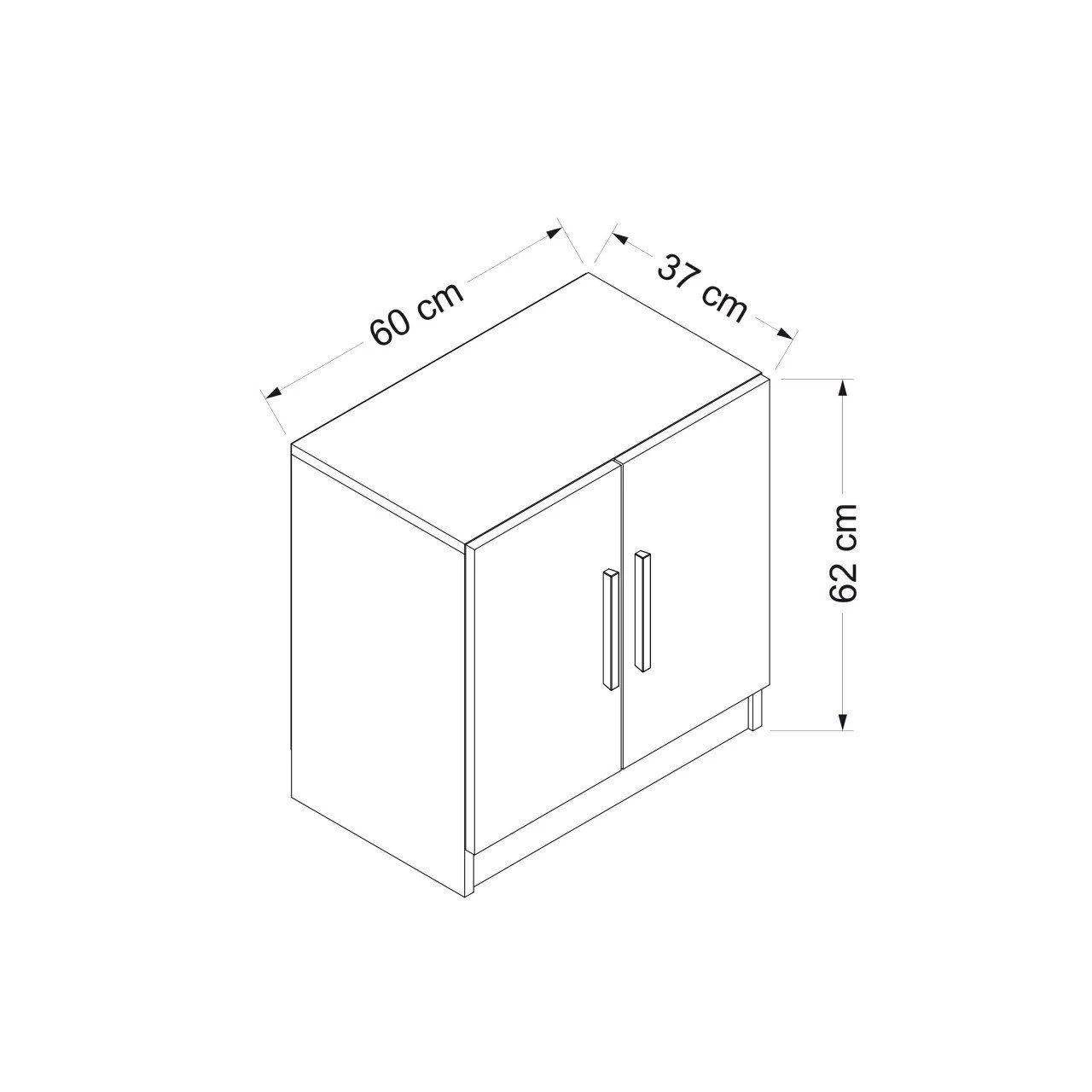Moderne Witte Zaalstandaard | Woody Fashion". - Afbeelding 2