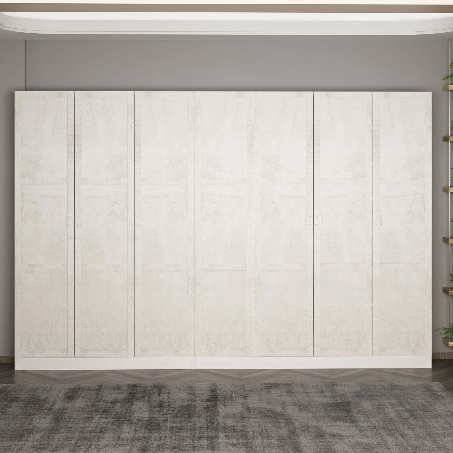 Woody Fashion Halstandaard | Wit | 315x210x35 Cm - Afbeelding 8