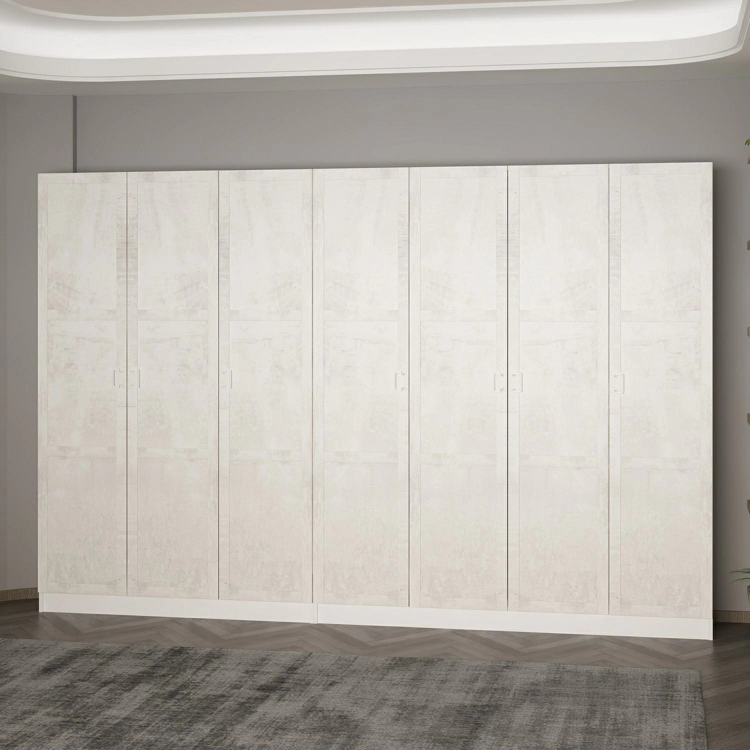 Woody Fashion Halstandaard | Wit | 315x210x35 Cm - Afbeelding 7