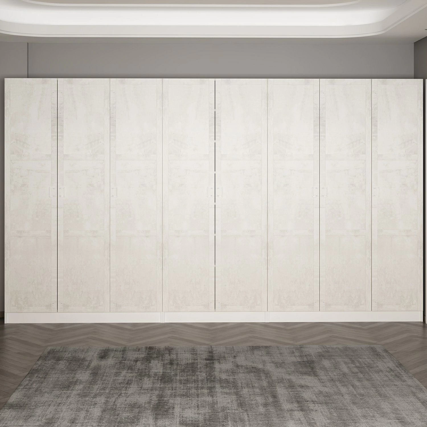 Woody Fashion Zaalstandaard | Wit Melamine Gecoat | 18mm Dikte - Afbeelding 2