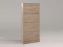 Schoenenkast Carini 4 Laden - Lichte Sonoma