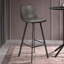 Barstoel Ozan 88cm - Grijs