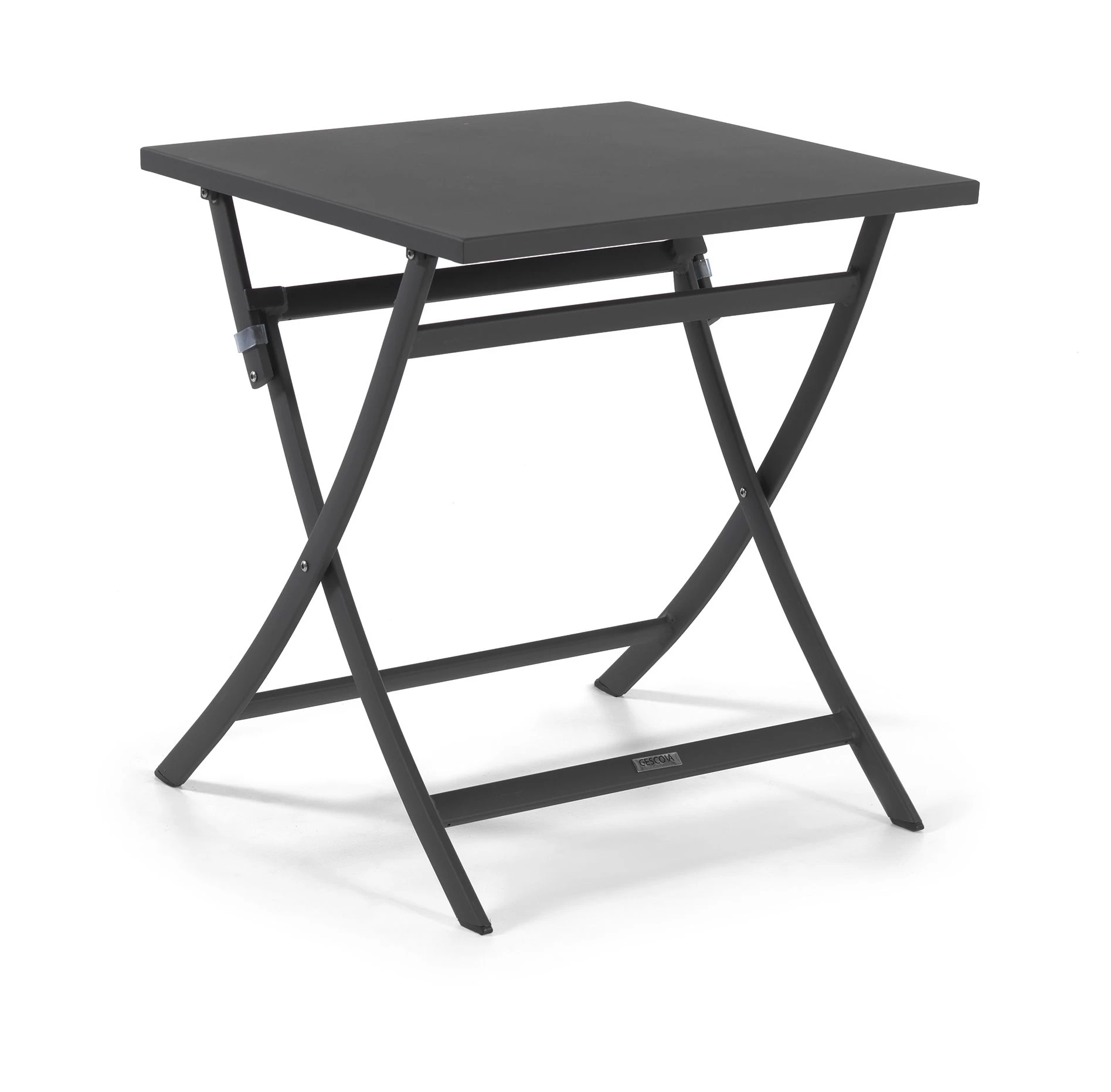 Plooibare Tuintafel Grasse 70x70 - Antraciet