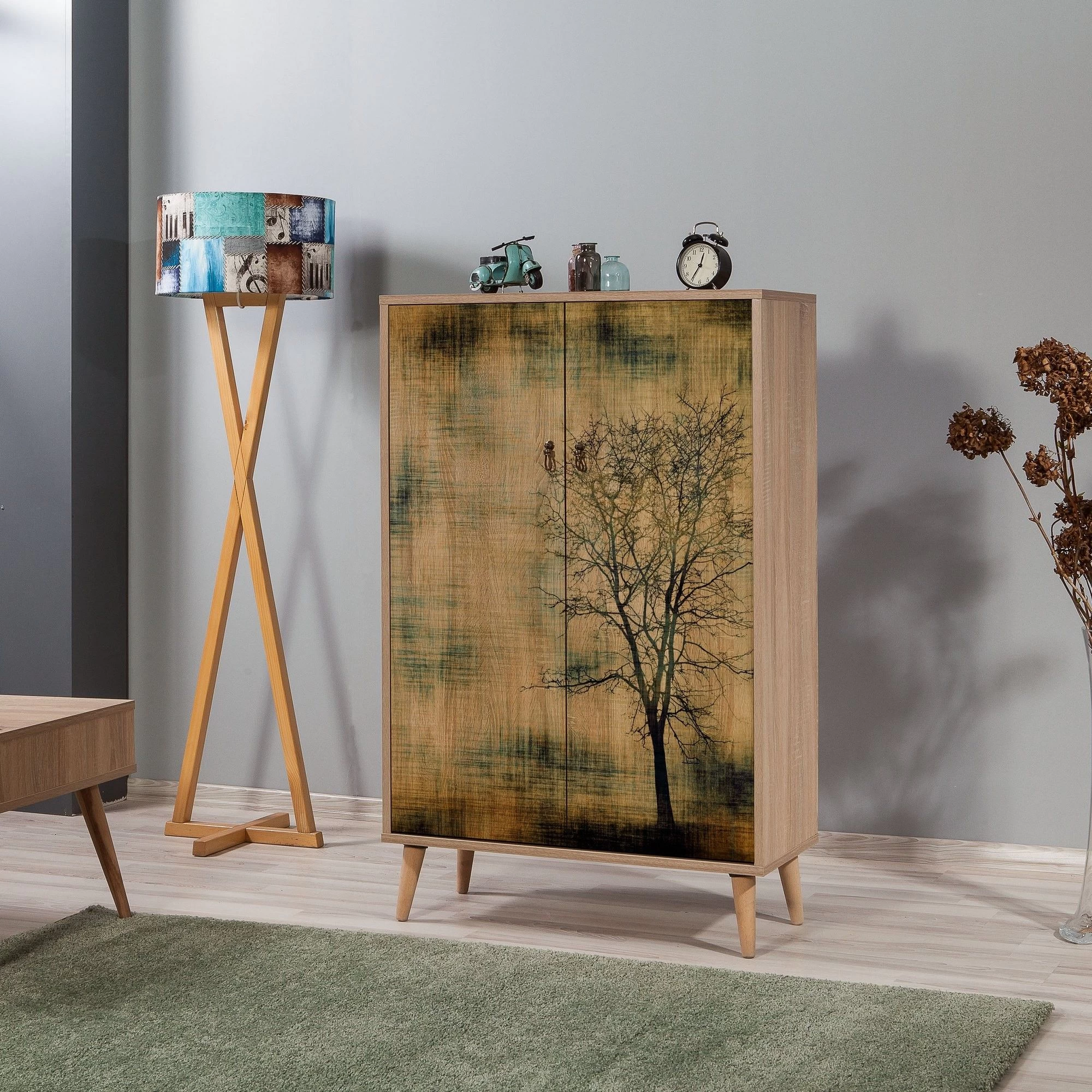 Multifunctionele Kast Vella | 100% Melamine | Sonoma Eik