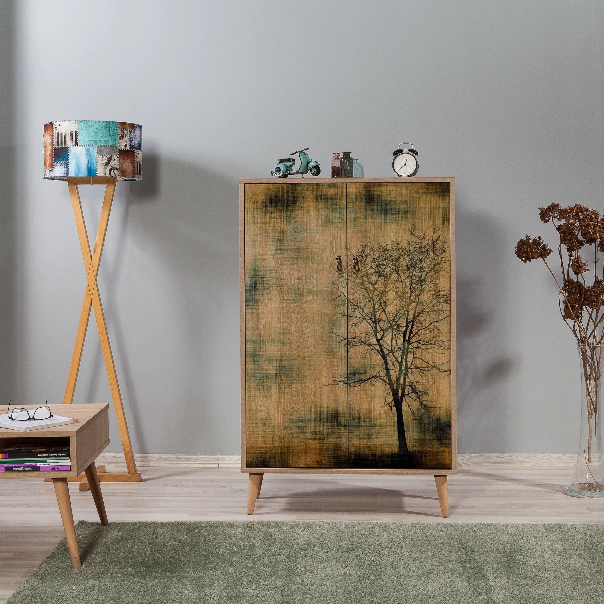 Multifunctionele Kast Vella | 100% Melamine | Sonoma Eik - Afbeelding 9