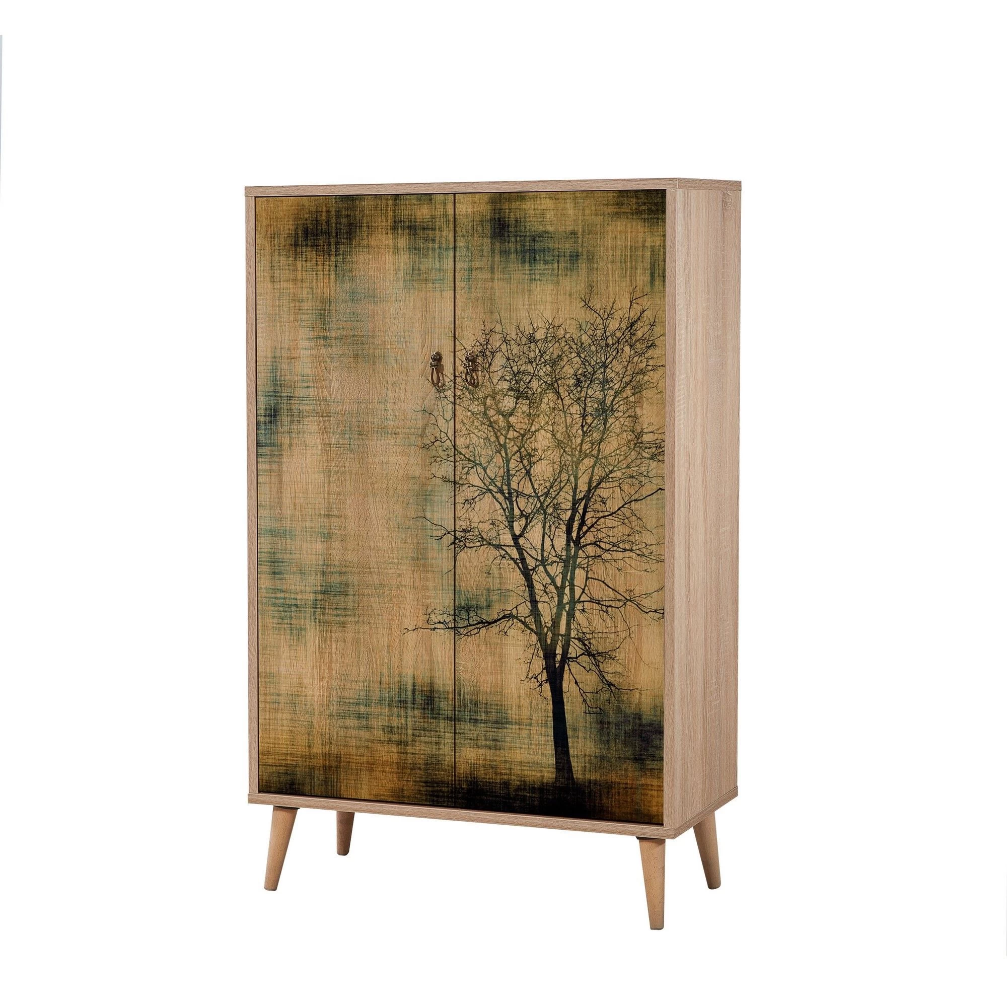 Multifunctionele Kast Vella | 100% Melamine | Sonoma Eik - Afbeelding 7