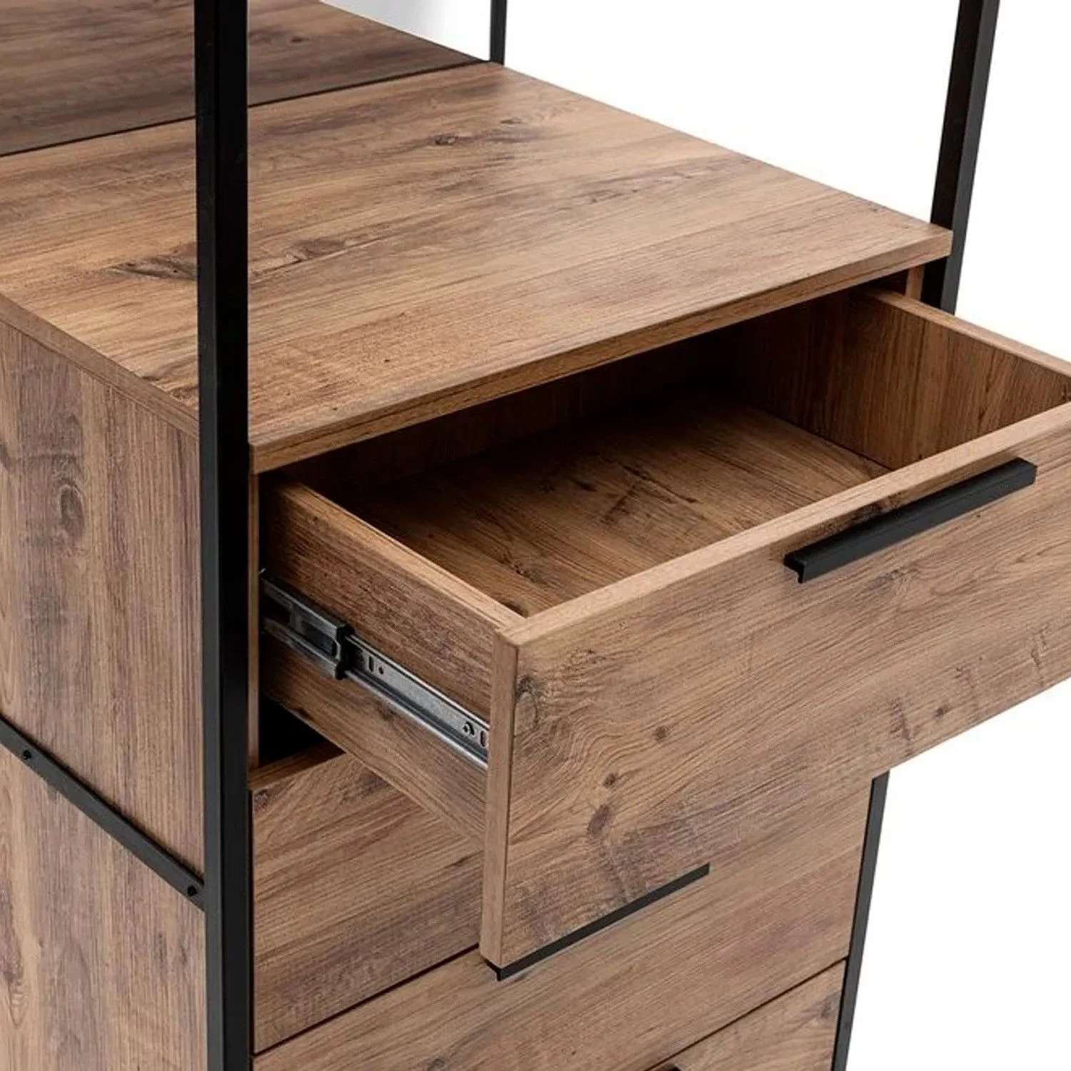 Garderobekast Sapphire | 100% Melamine | 18 Mm Dik | Atlantic Pine - Afbeelding 4