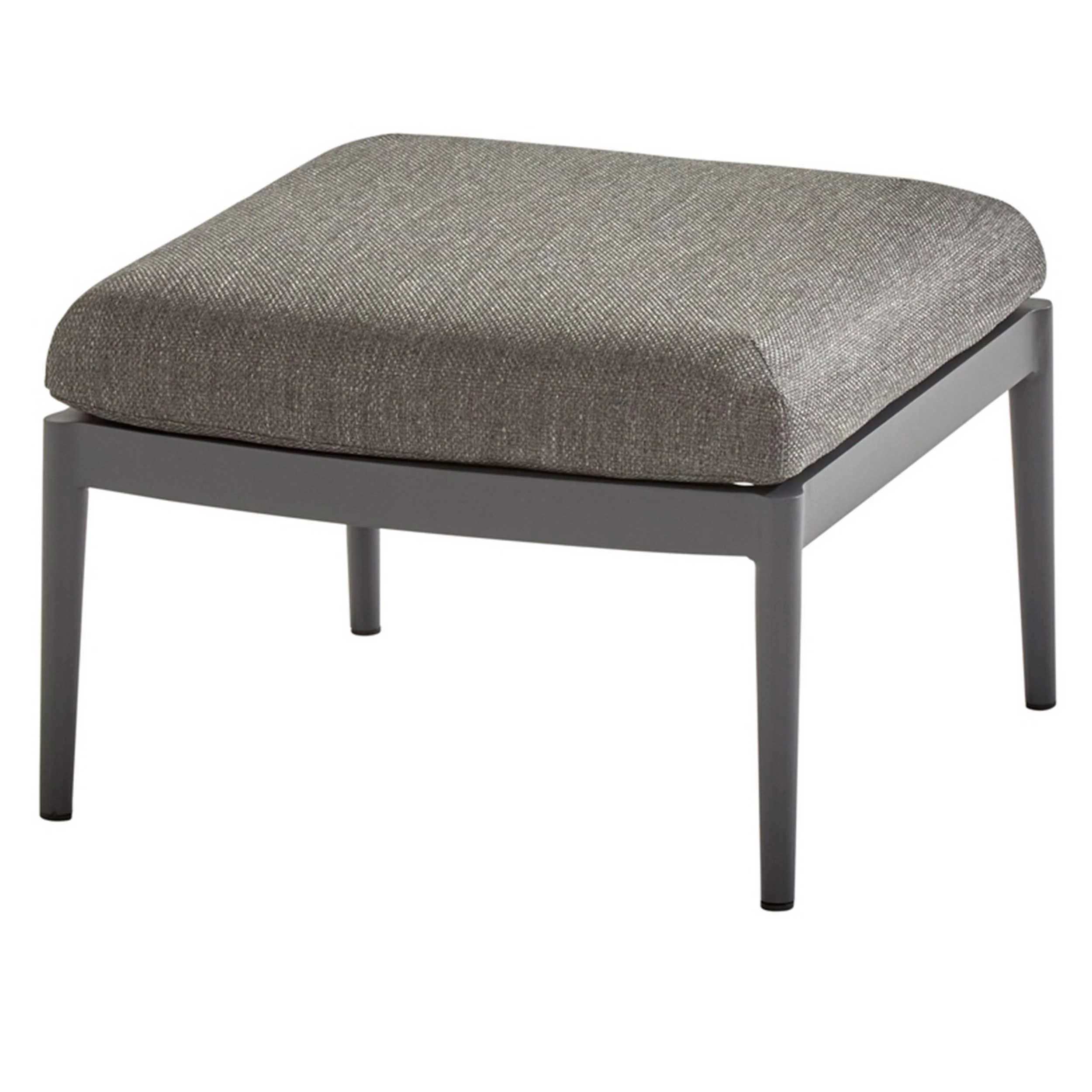 Voetenbankje Artemis Aluminium En Olefin - Antraciet
