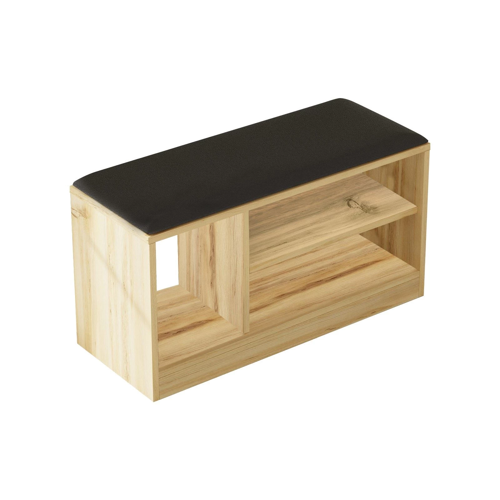 Erika Schoenenkast | 100% Mel. Spaanplaat | 18mm Dik | Eik - Afbeelding 2