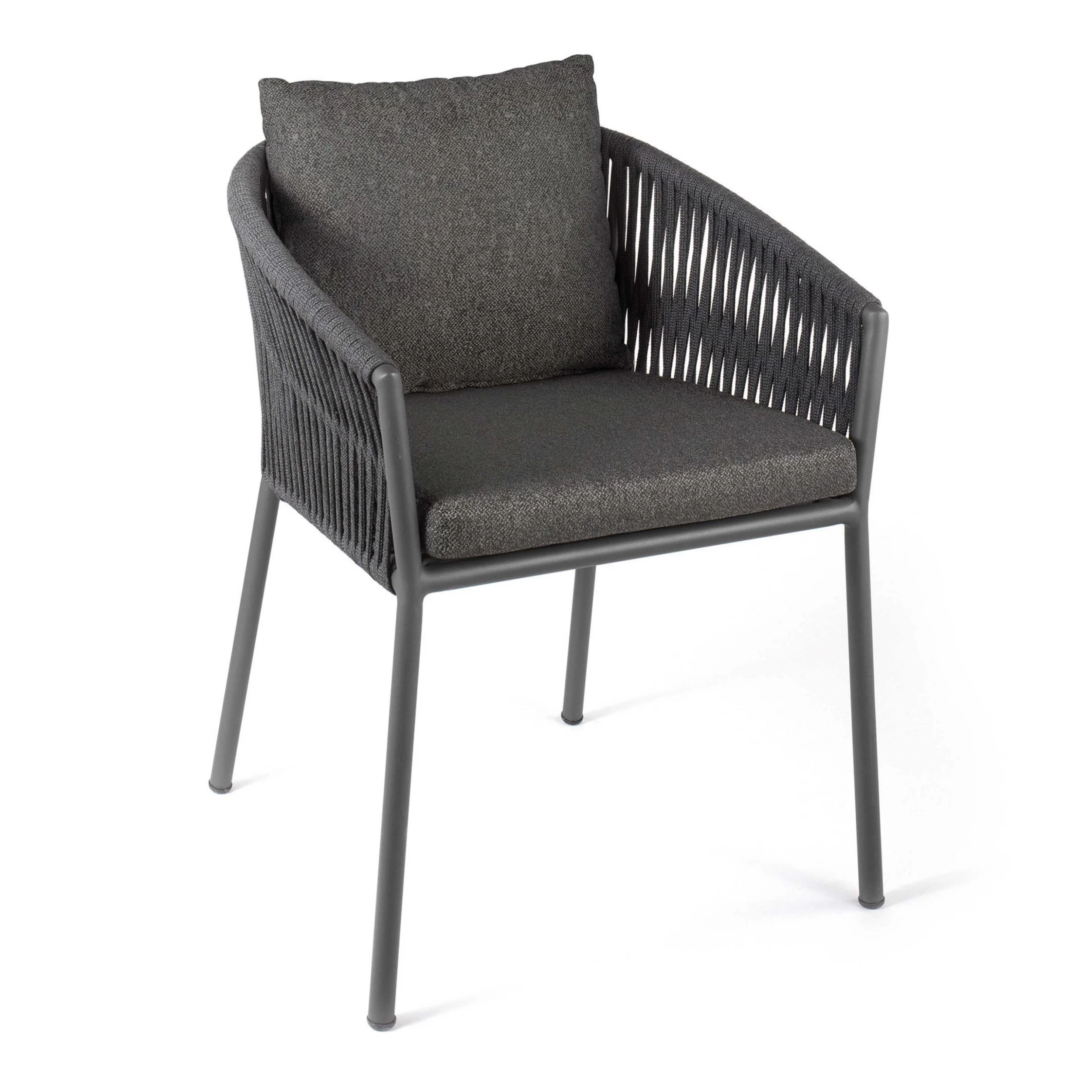 Tuinstoel Equator - Antraciet/donkergrijs