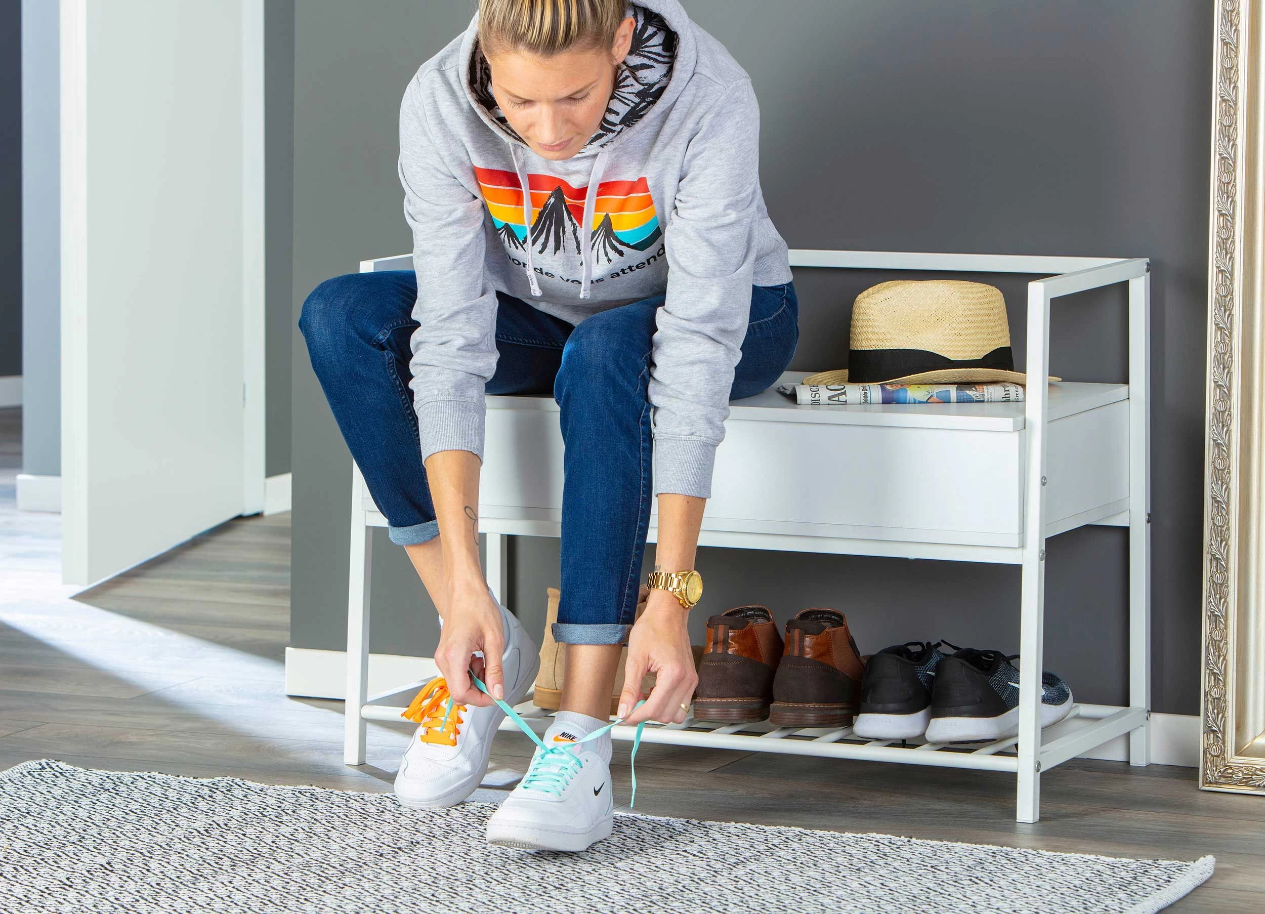 Schoenenbank Shoeplace - Wit - Afbeelding 14