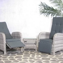 Relaxset Tuinstoelen Garry - Wicker