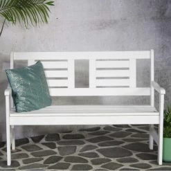 2-zits Tuinbank Calais - Wit