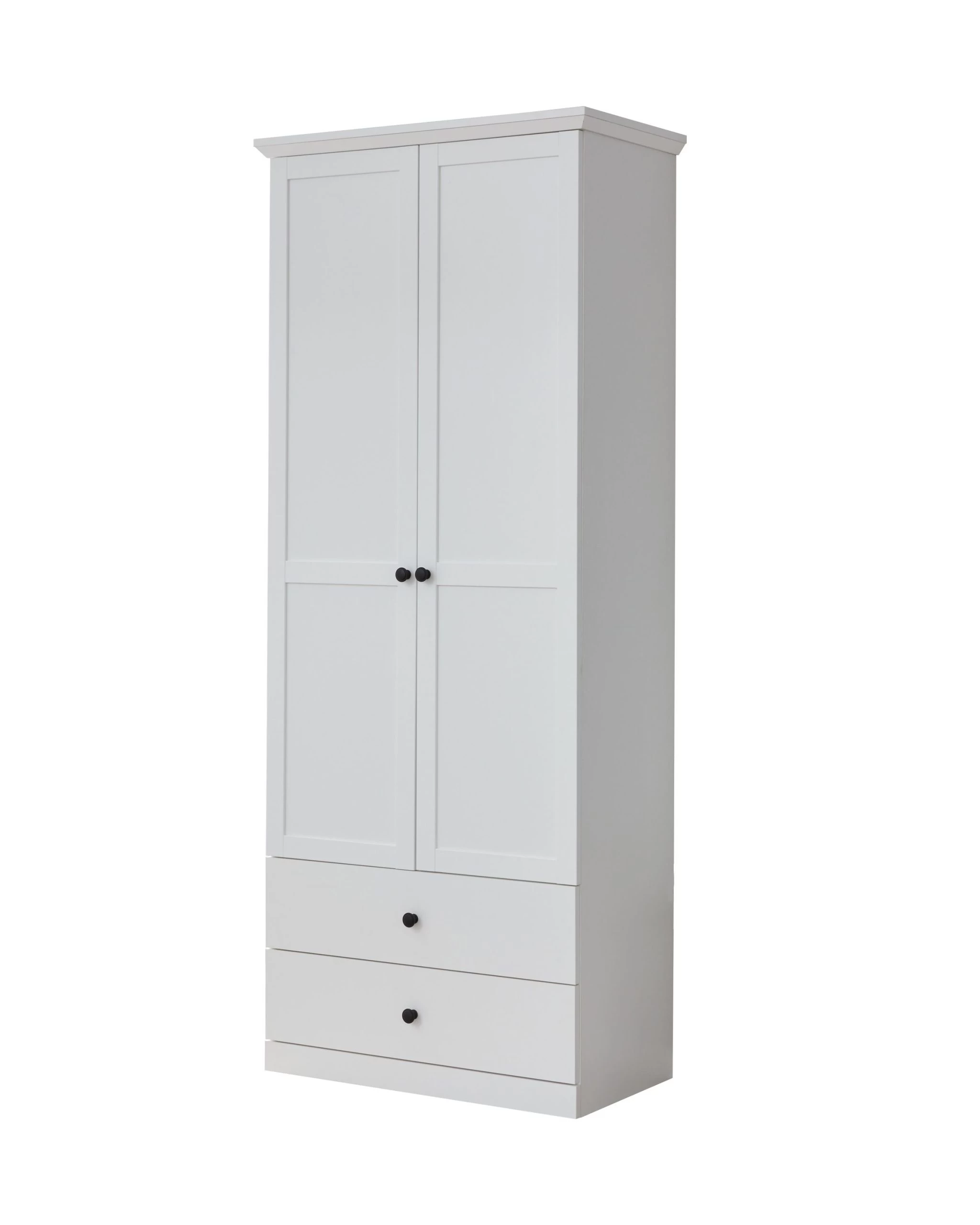 Garderobekast Brandson Baxter | 81 X 41 X 196 Cm | Wit - Afbeelding 5