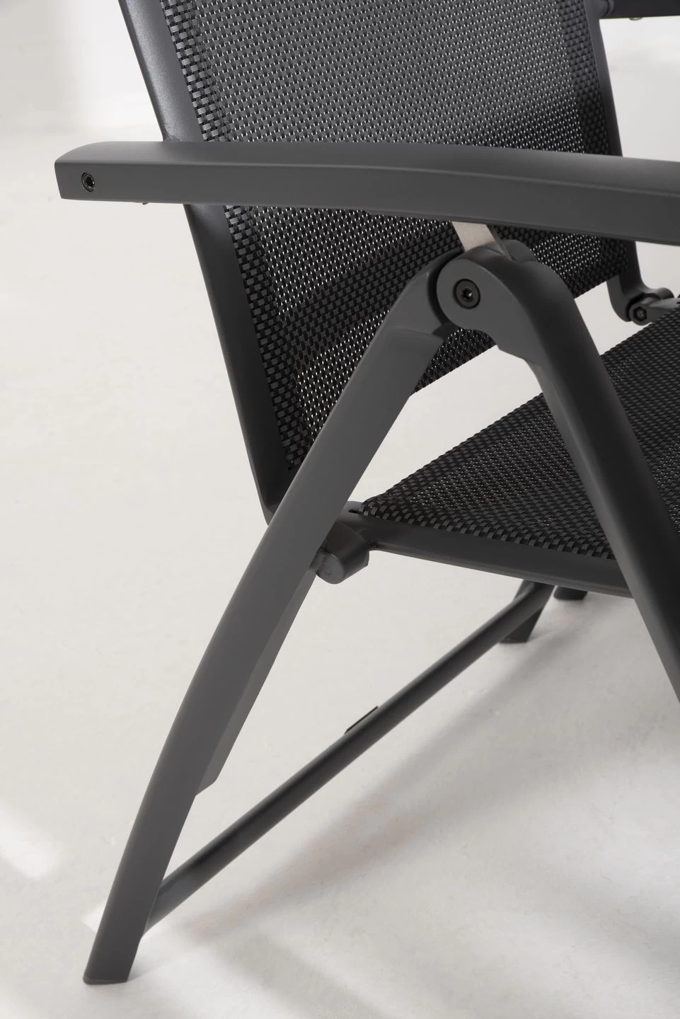 Tuinstoel Cady Aluminium Verstelbaar - Antraciet - Afbeelding 5