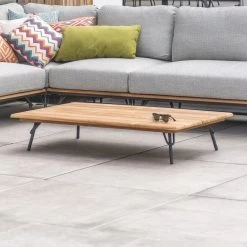 Salontafel Voor Buiten Curtis 120x70cm - Teak