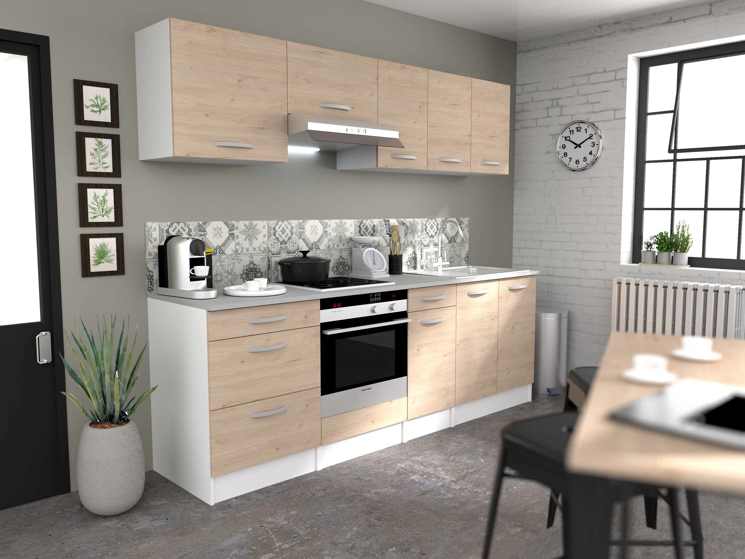 Onderkast Eko H141 X 60 - Eik - Afbeelding 3