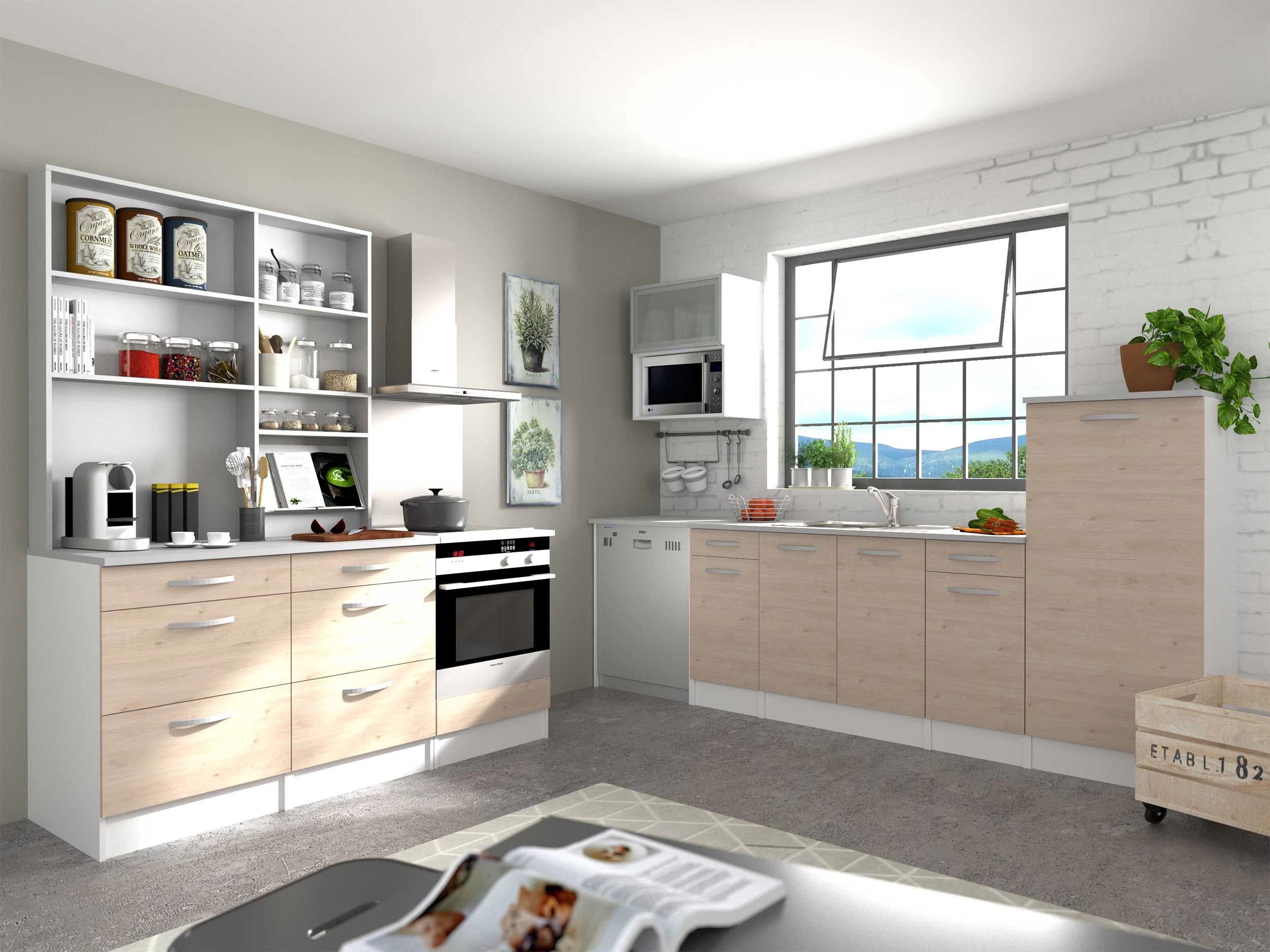 Onderkast Eko H141 X 60 - Eik - Afbeelding 6