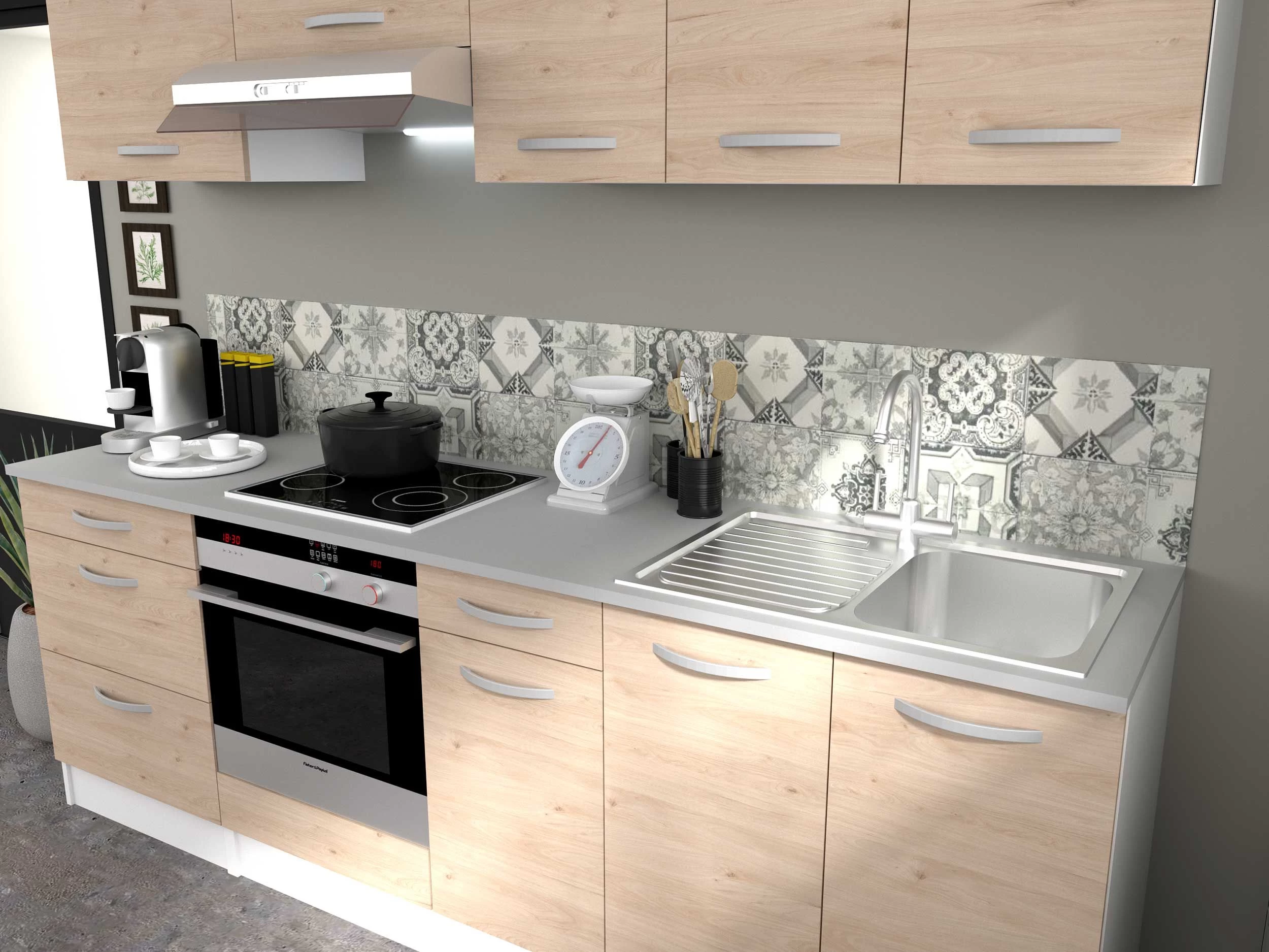 Onderkast Eko H141 X 60 - Eik - Afbeelding 7