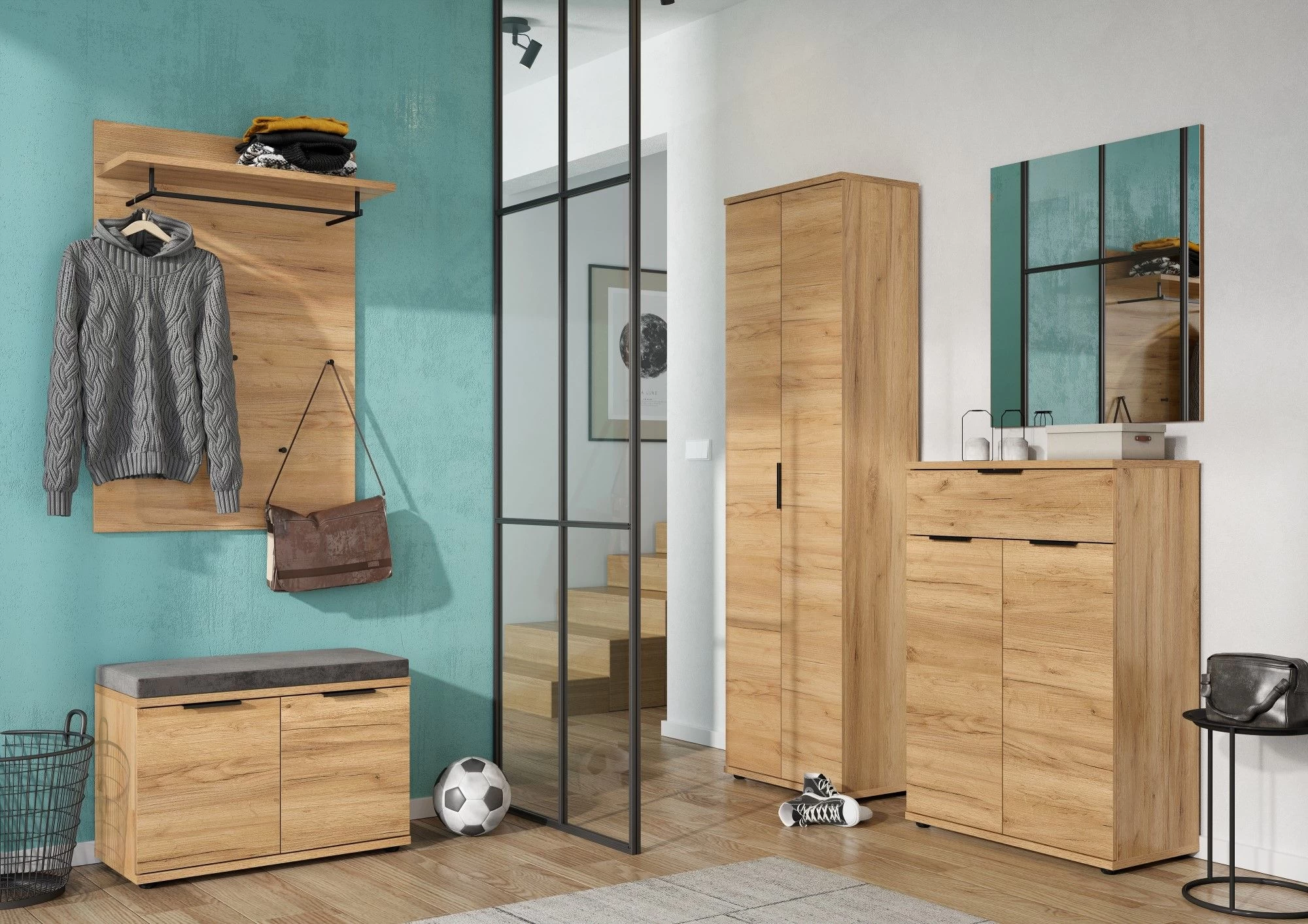 Kapstok Frodo - Eik - Afbeelding 3