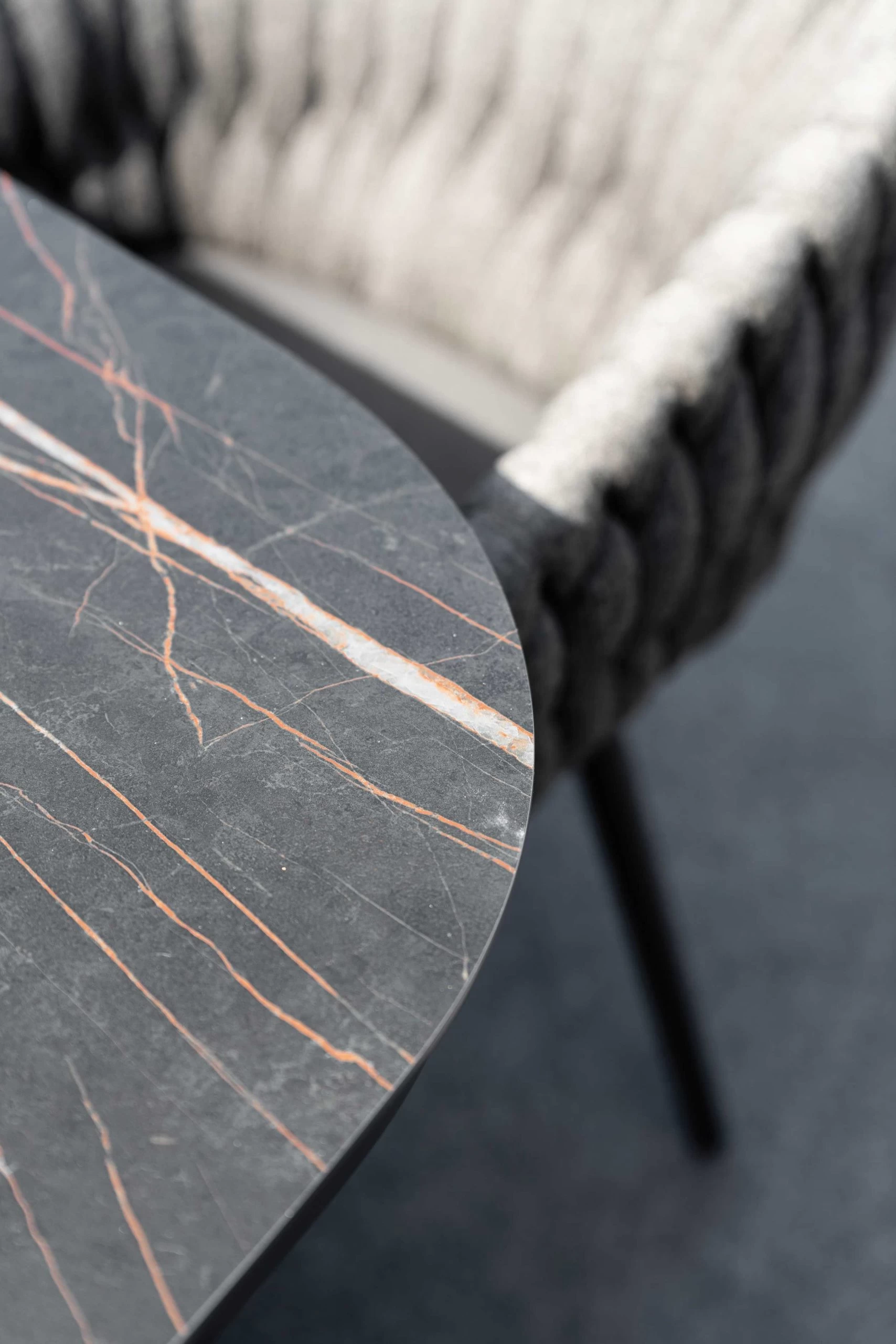 Tuintafel Ghana - Antraciet/zwart - Afbeelding 4