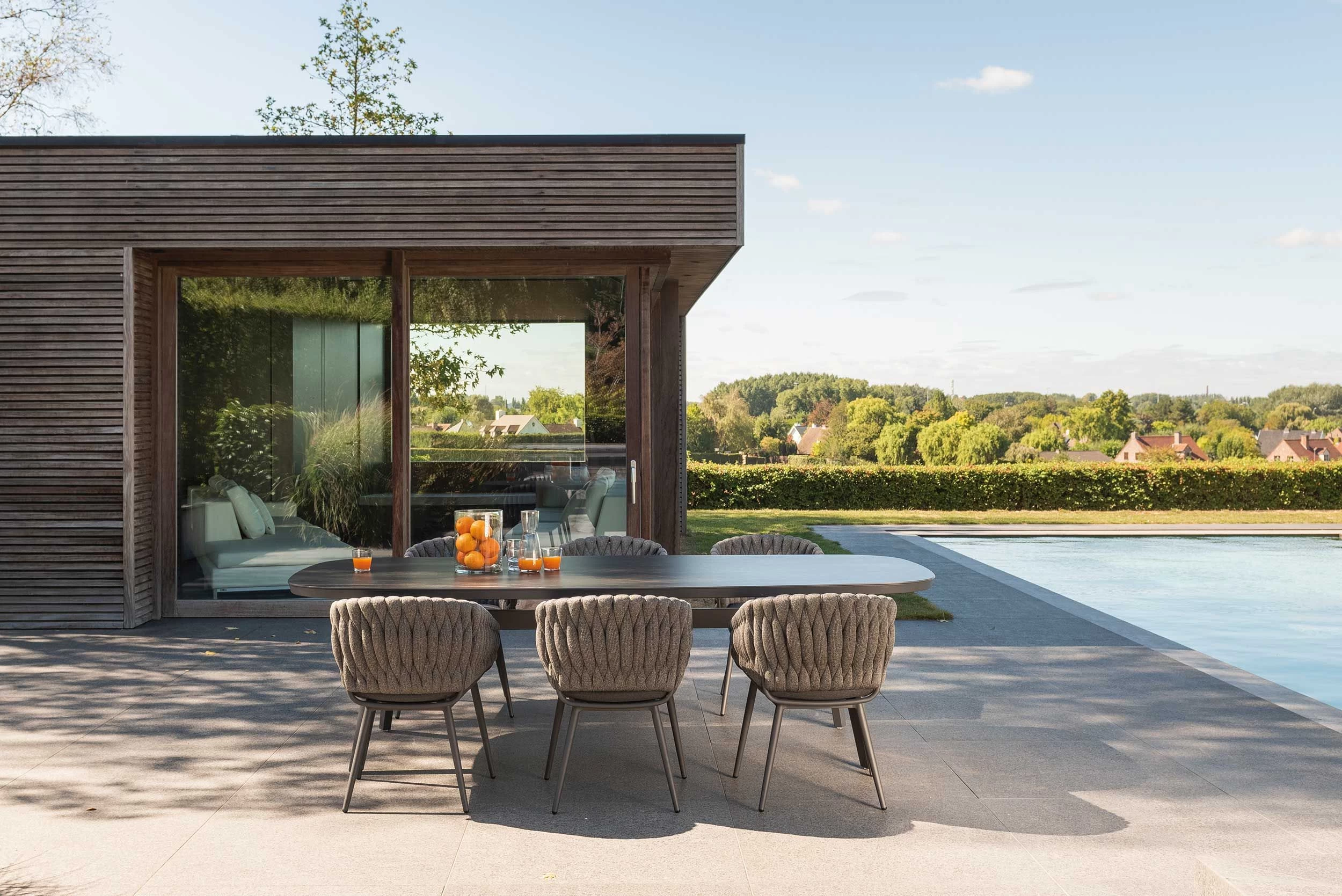 Tuintafel Ghana - Antraciet/zwart - Afbeelding 6