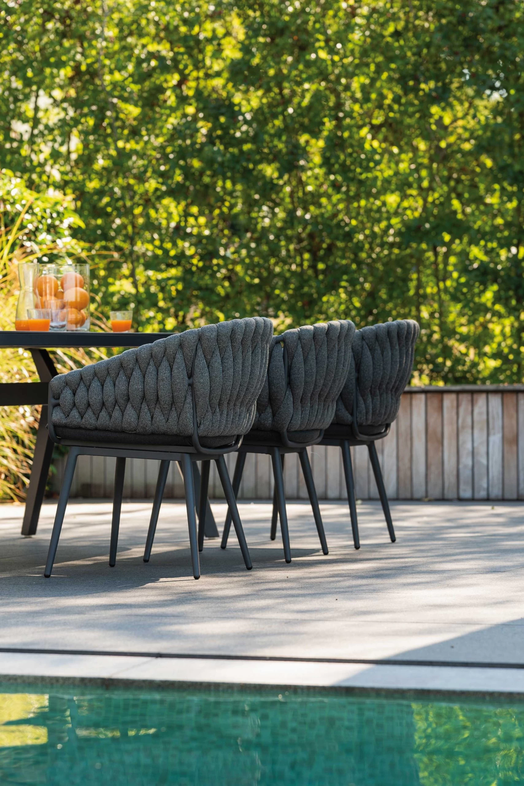 Tuintafel Ghana - Antraciet/zwart - Afbeelding 3