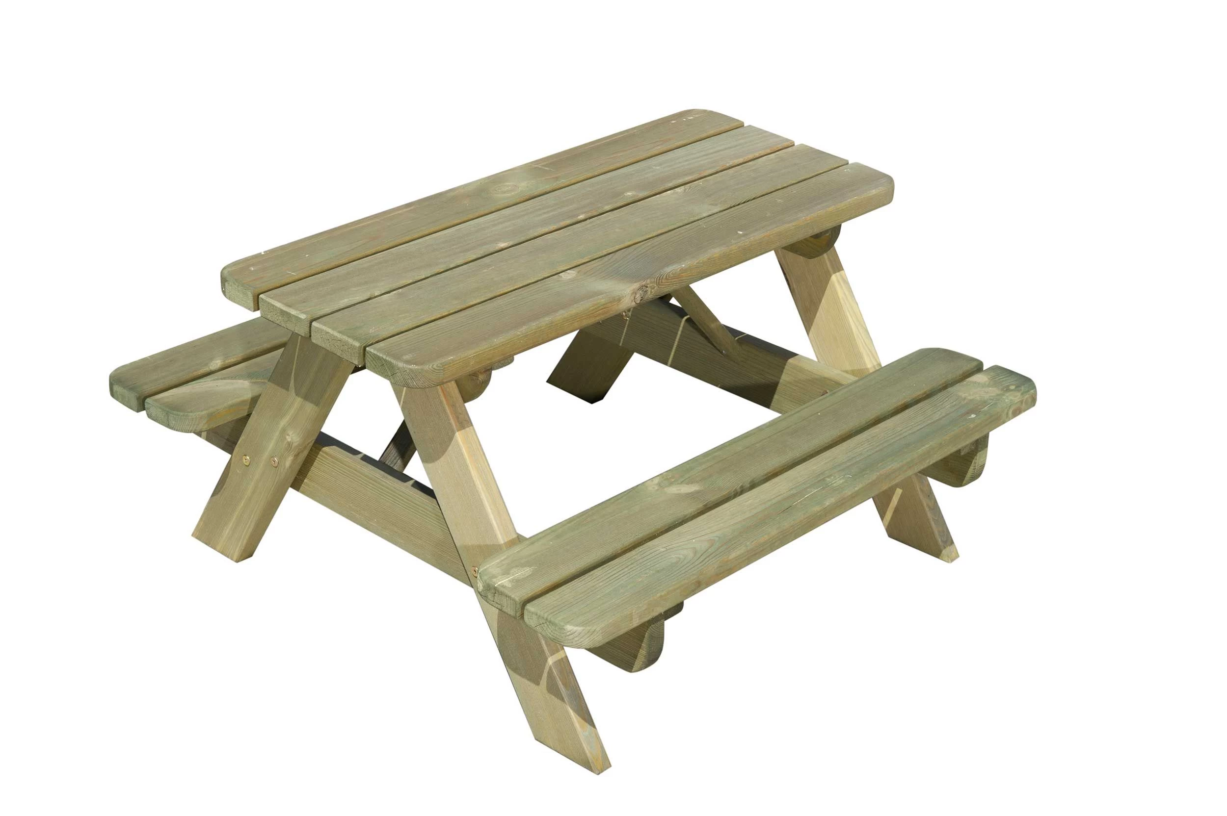 Kinder Picknicktafel – Naturel - Afbeelding 3
