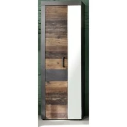 Kledingkast Indy | 65 X 34 X 192 Cm | Old Wood-decor