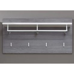 Garderobepaneel Line | 80 X 28 X 40 Cm | Grijs