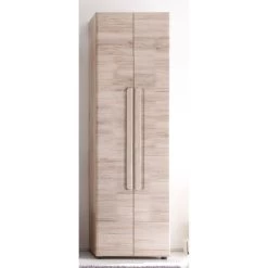 Garderobekast Malea | 60 X 38 X 188 Cm | Licht-eiken Decor