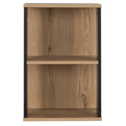 Bovenkast Manno 40cm - Zwart/eik