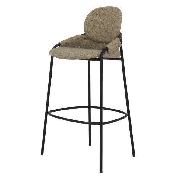 Barstoel Wing - Taupe - Afbeelding 6