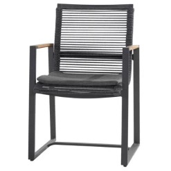 Tuinstoel Pando - Antraciet