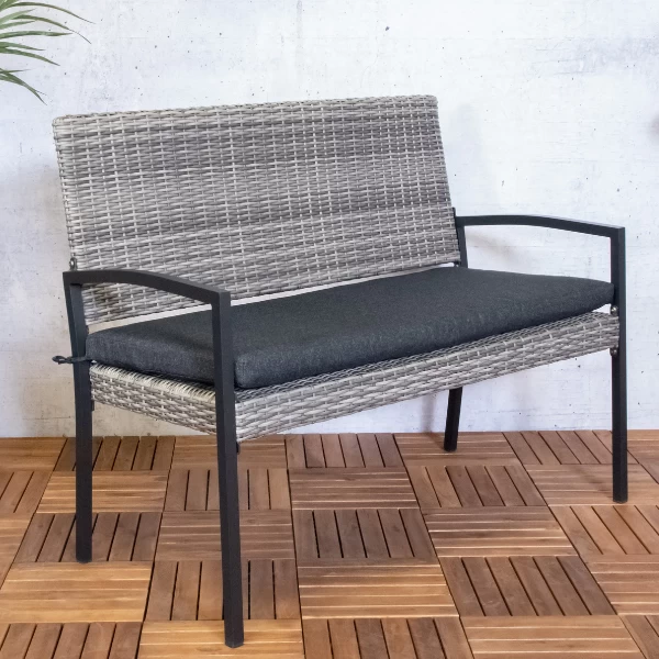 Tuinbank Yordi 120 Cm - Grijs - Afbeelding 5